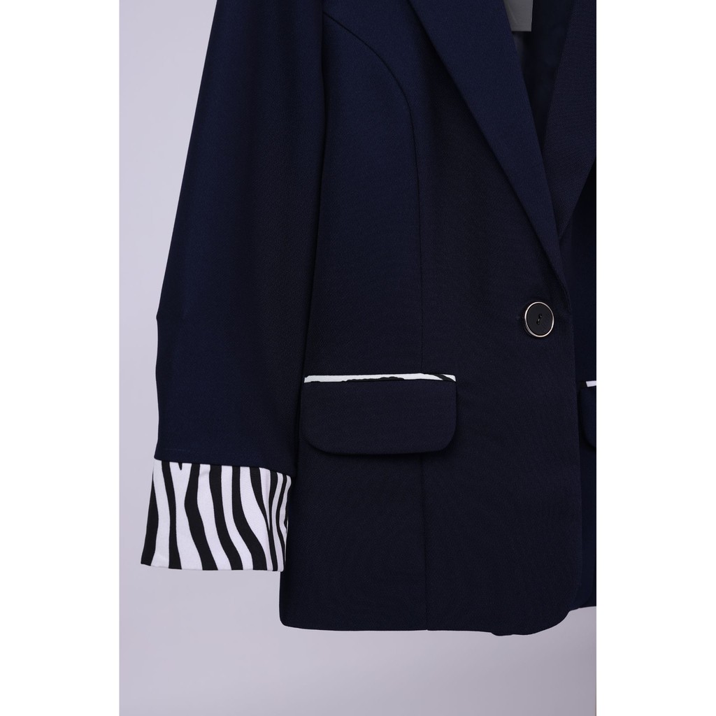 Áo vest nữ hai lớp. Áo vest công sở tay lỡ dáng ngắn chất vải mềm mại có túi thật hai bên | BigBuy360 - bigbuy360.vn