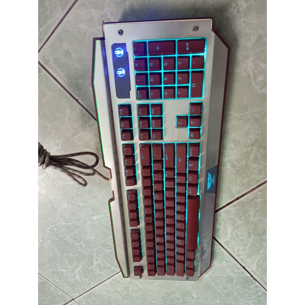 Bàn phím giả cơ newmen GM100S, GM100 có led hàng chính hãng thanh lý nét còn sử dụng tốt giá rẻ