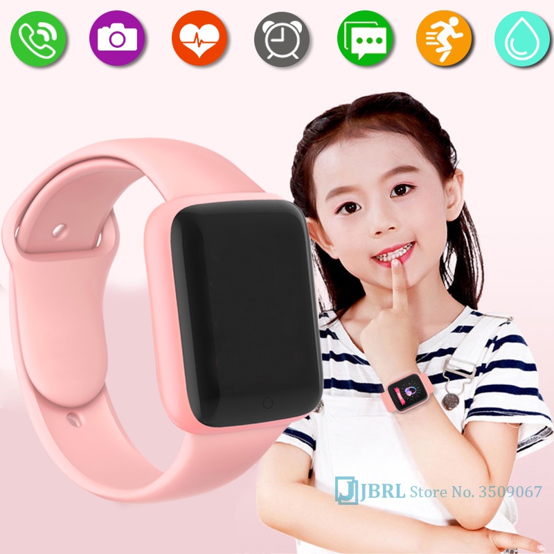 Đồng hồ thông minh đeo tay dây đeo bằng silicon chống thấm nước dành cho trẻ em