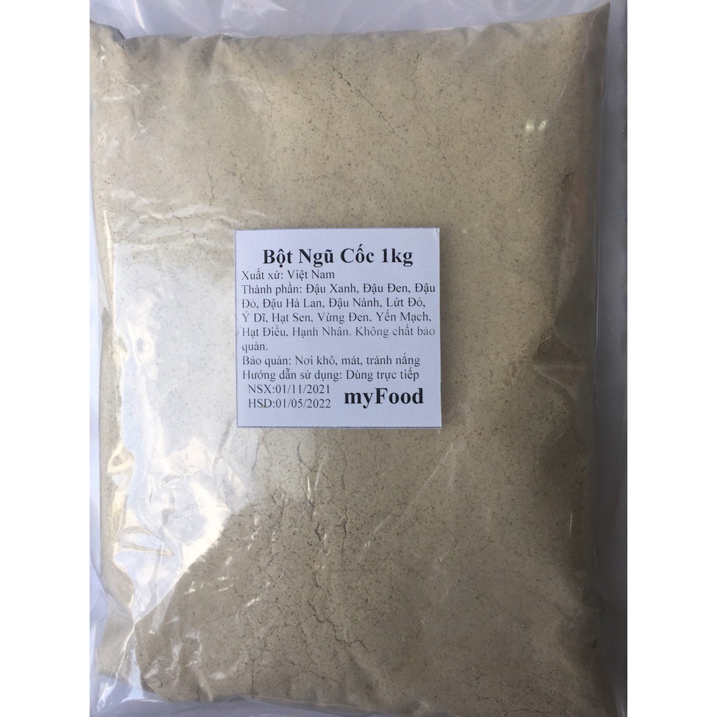 1kg Bột Ngũ Cốc 12 loại hạt