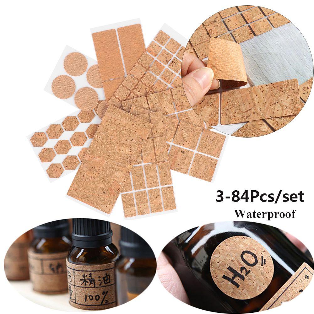 JONYE 1 Bộ Nhãn Dán Phân Loại Bằng Gỗ Cho Nhà Bếp