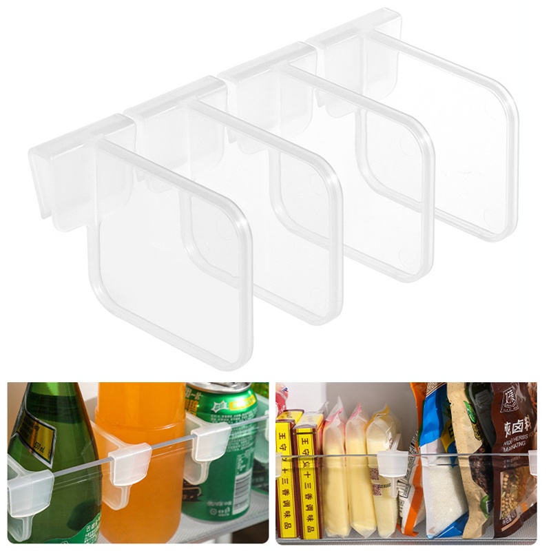 Set 4 Thanh Chia Ngăn Tủ Lạnh Tiết Kiệm Diện Tích