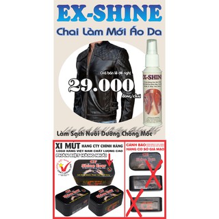 Chai làm mới áo da đồ da EX-SHINE