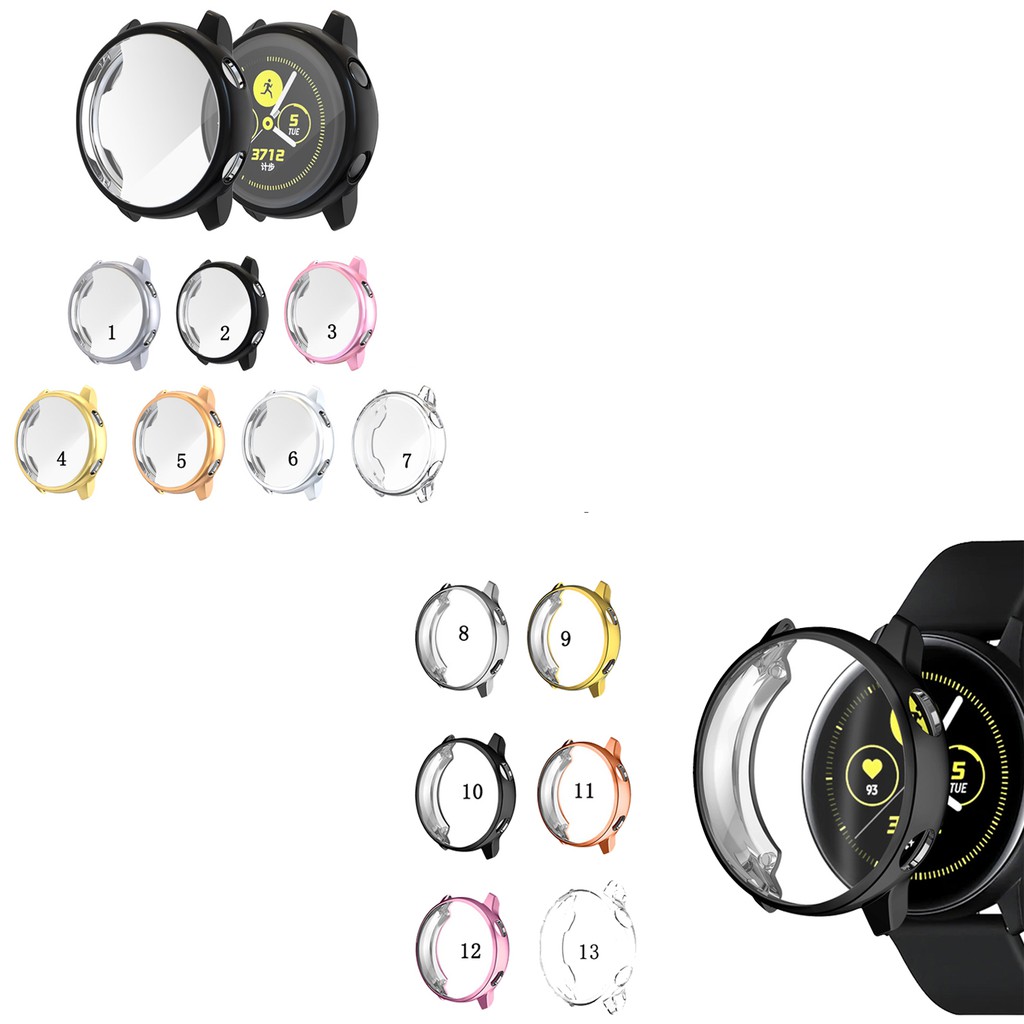 Ốp lưng nhựa TPU full màn hình cho Samsung Galaxy Watch Active