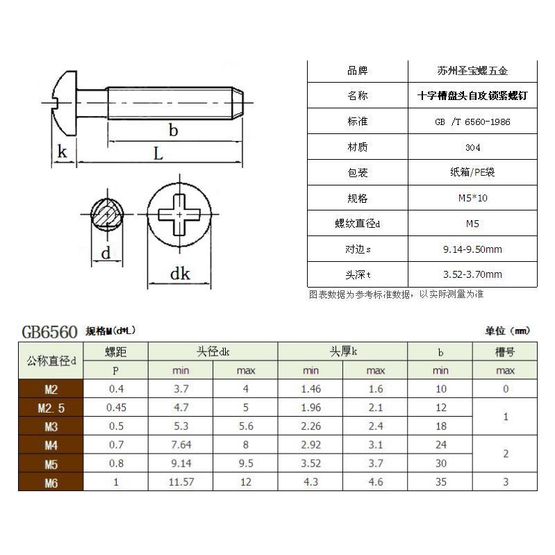 BULONG TỰ REN, VÍT TỰ TARO INOX 410 - M6x12_10 CON