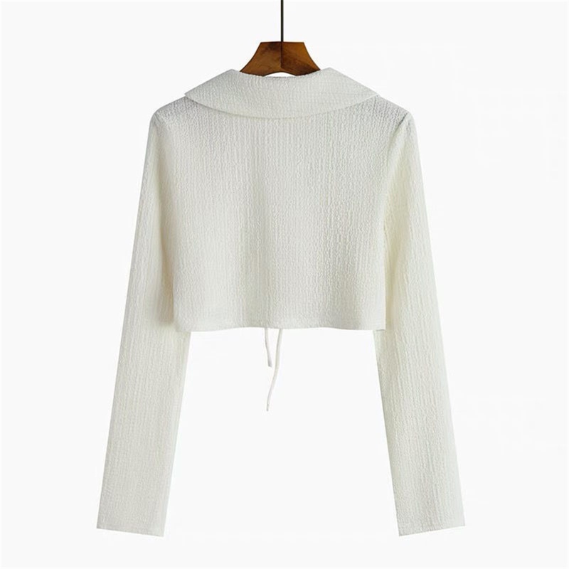 Áo Khoác Cardigan Dài Tay Chống Nắng Phong Cách Ngọt Ngào Dễ Thương Cho Nữ