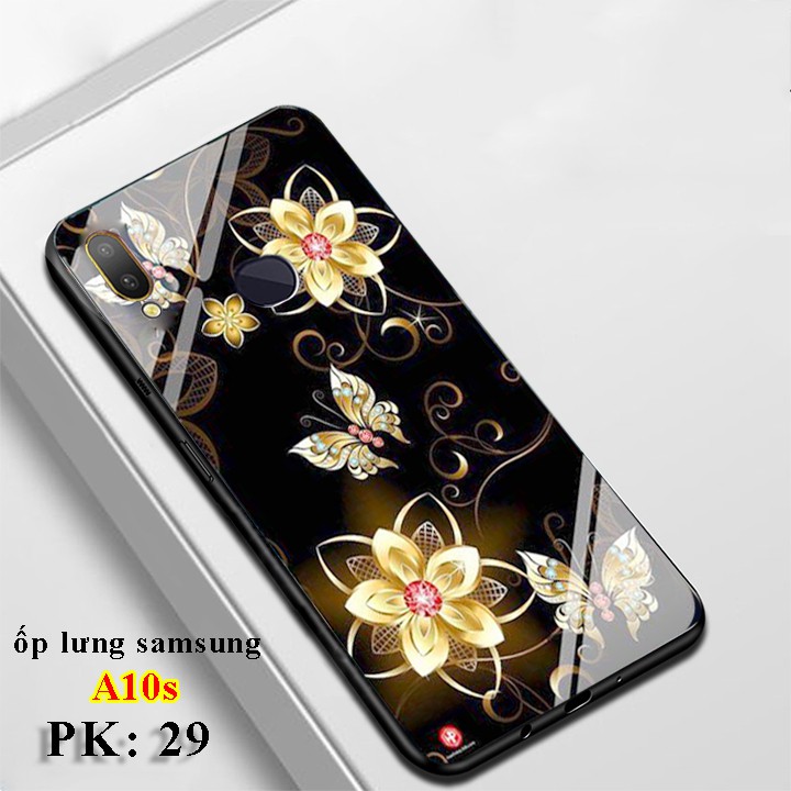 Ốp lưng A10s [FREE SHIP]  ốp lưng kính cường lực Samsung A10s in hình 3D mặt kính 9H bền đẹp Aha Case