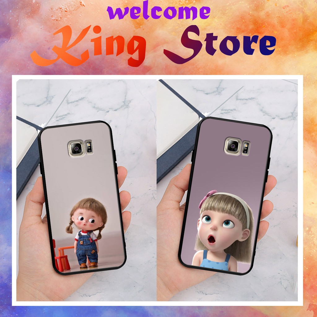 Ốp lưng SamSung S6/S6 Edge/S7/S7 Edge in hình Baby Girl Siêu đáng yêu, độc, lạ_KINGSTORE.HN_Ốp SS S6/S6E/S7/S7E