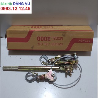 Pa lăng cáp lắc tay, lắc tay cáp ngk