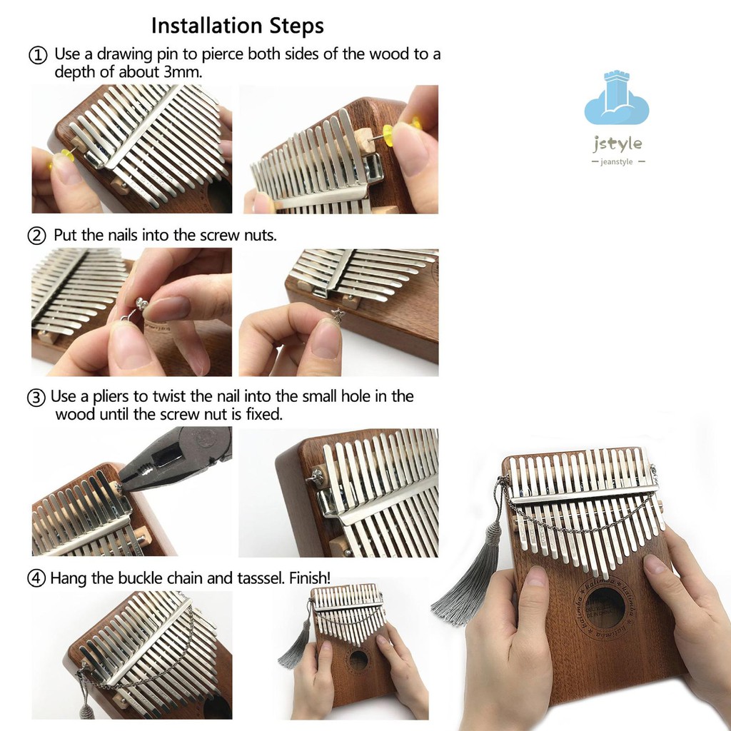 Phụ Kiện Đàn Kalimba Ngón Tay