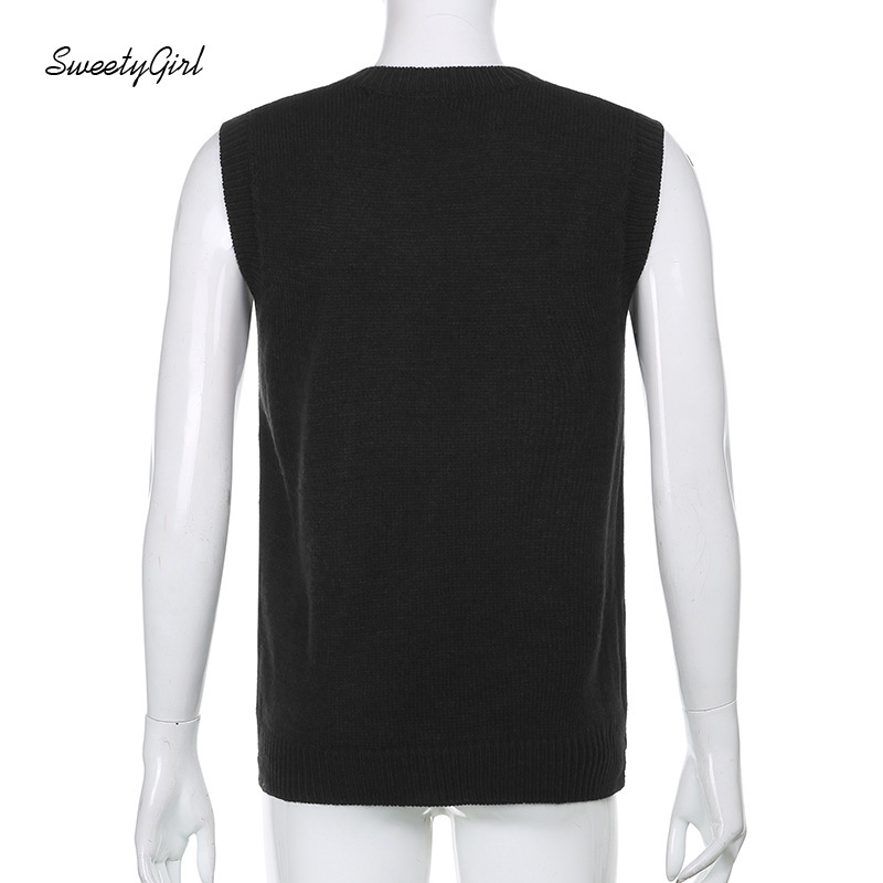 Áo Nữ Không Tay Cổ Chữ V Họa Tiết Caro Thời Trang Quyến Rũ