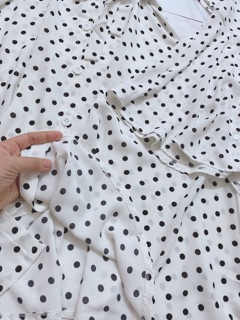 VÁY ĐÔI MẸ VÀ BÉ MAXI CHẤM BI TIỂU THƯ