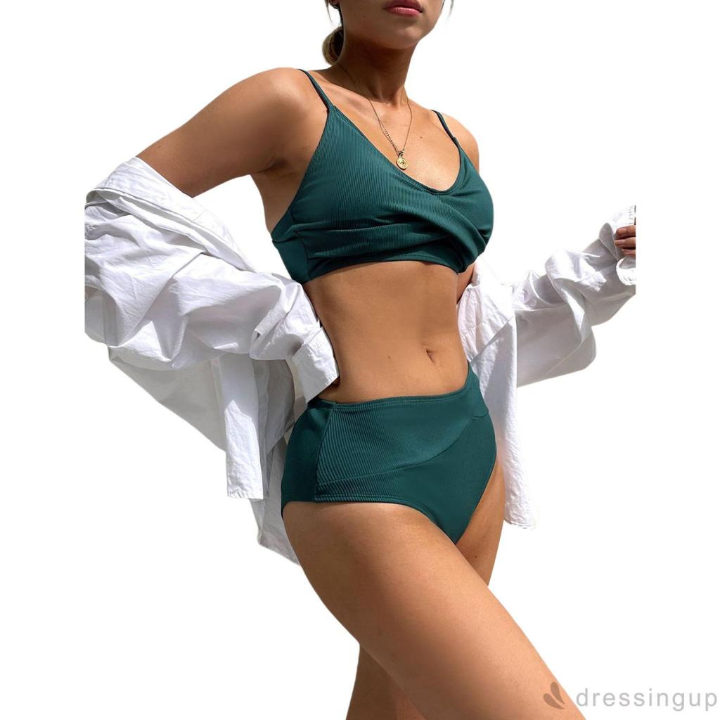 Bộ bikini hai mảnh màu sắc vintage gợi cảm cho nữ
 | BigBuy360 - bigbuy360.vn