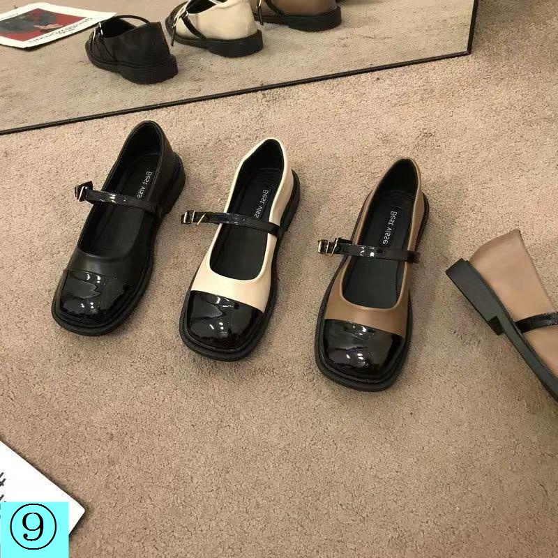 Giày Búp Bê Đế Dày Phong Cách Chanel Anh Quốc Thời Trang Mùa Hè Cho Nữ