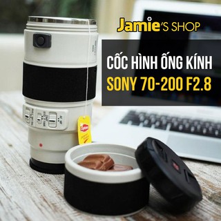 CỐC HÌNH ỐNG KÍNH CHUẨN LOGO Lens cup Sony 70-200 f2.8