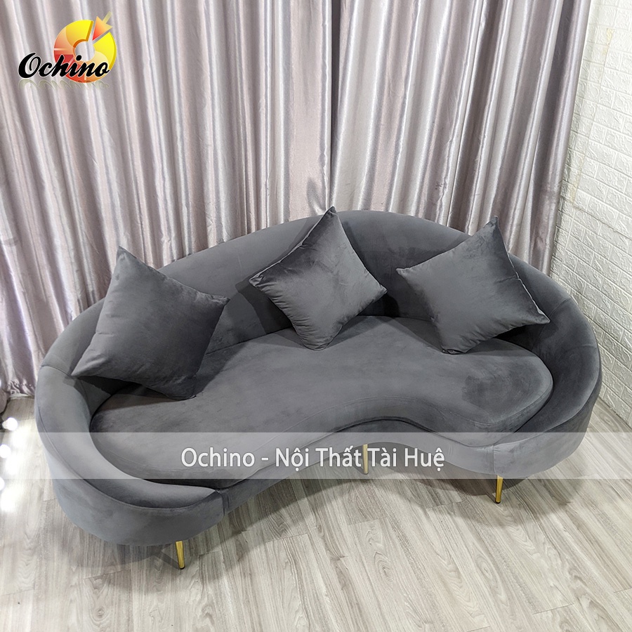 Ghế Sofa có tựa lưng mẫu thuyền cao cấp để phòng khách hoặc shop dài 1m6 ( đủ màu)