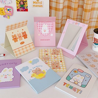 Gương để bàn, gương gập dễ thương, học sinh sinh viên