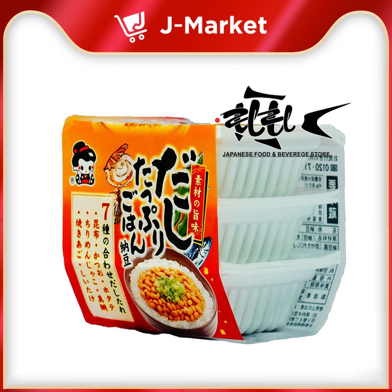 Đậu tương lên men Dashi Tappurigohan Natto