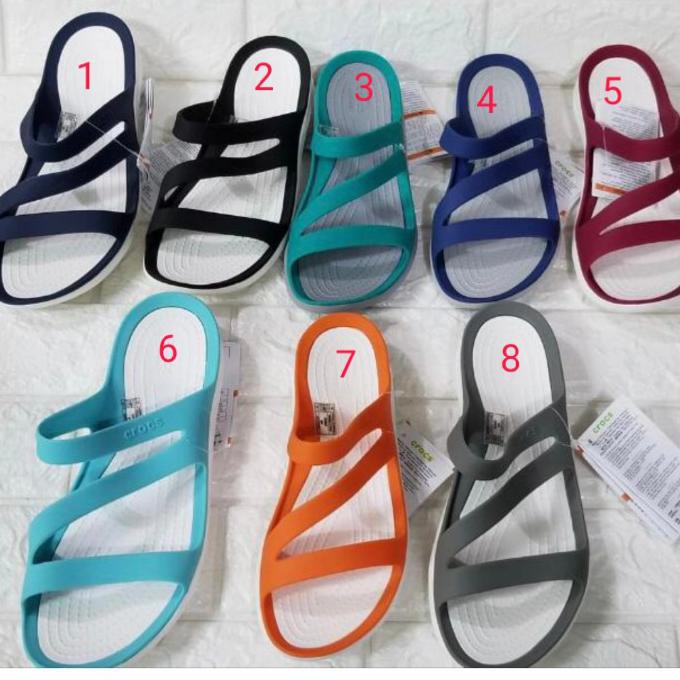 Giày Crocs Chính Hãng Thời Trang Cho Nữ W9 - No 8 Ash