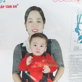 Địu đa năng  cao cấp baby Tâm An
