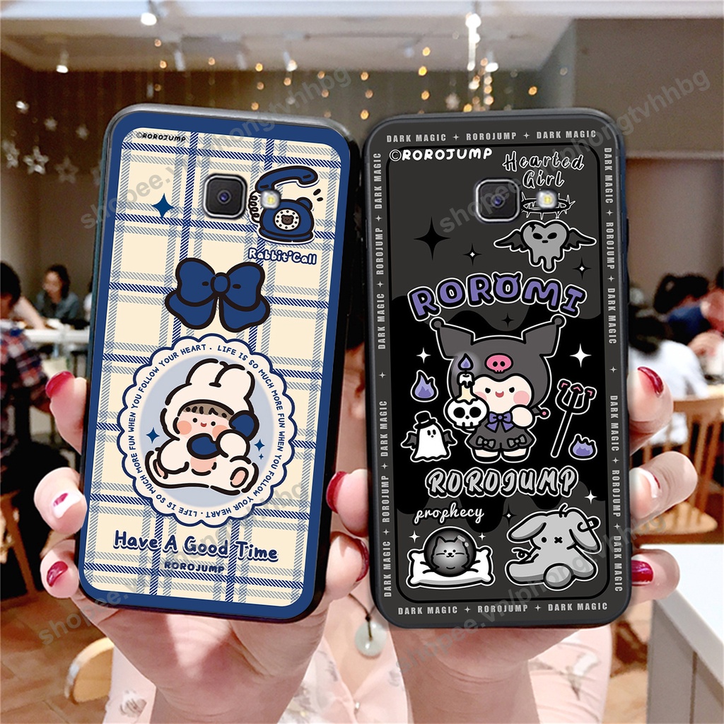 Ốp lưng Samsung A9 Pro - Samsung A9 2016 - Samsung C9 Pro gấu mặt cười bo viền thể thao cực đẹp siêu hot