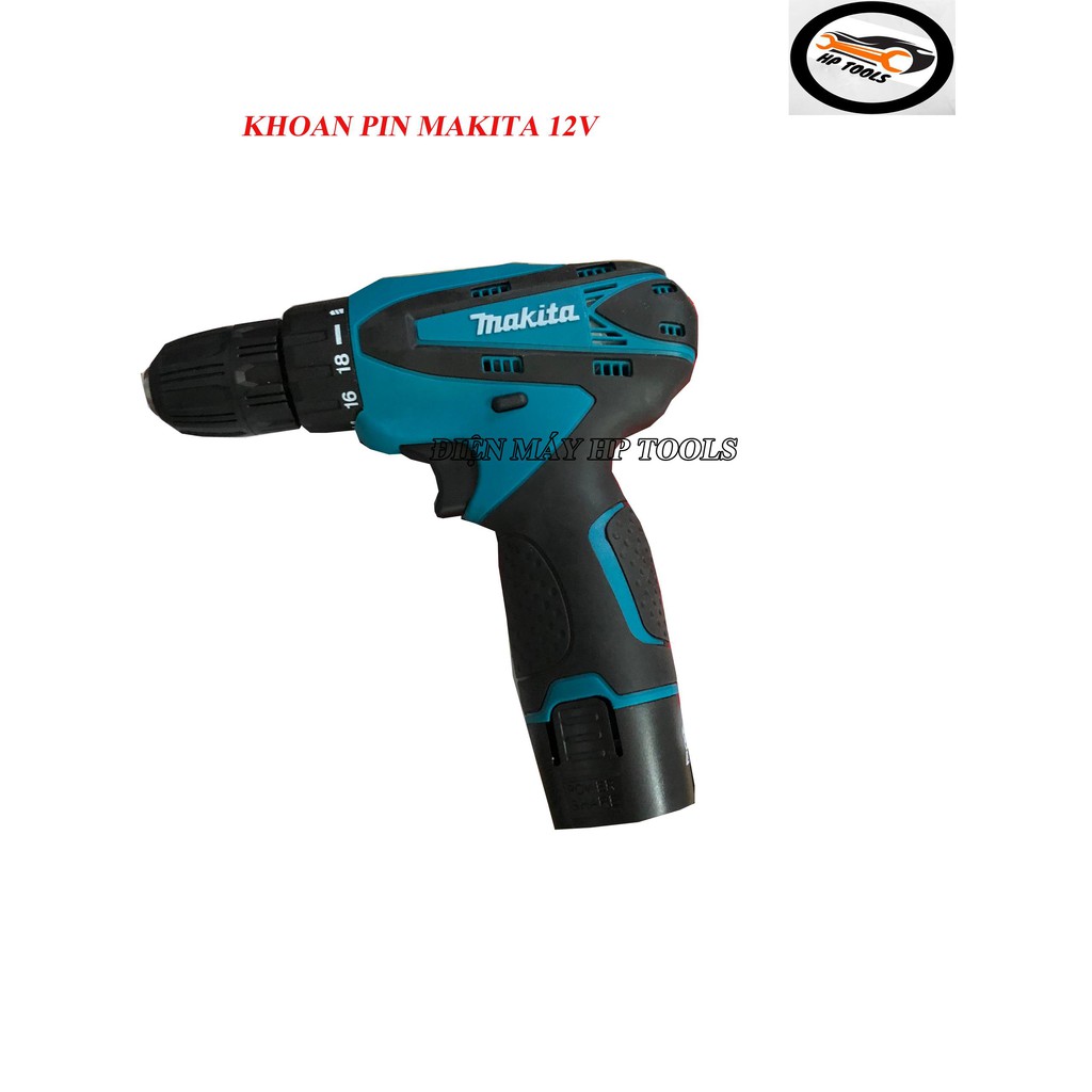 Bộ máy khoan MKT 12V DF330DWE 24 chi tiết