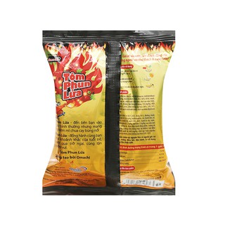 Thùng 30 Gói Mì Tôm Omachi Siêu Cay Tôm Phun Lửa 77g