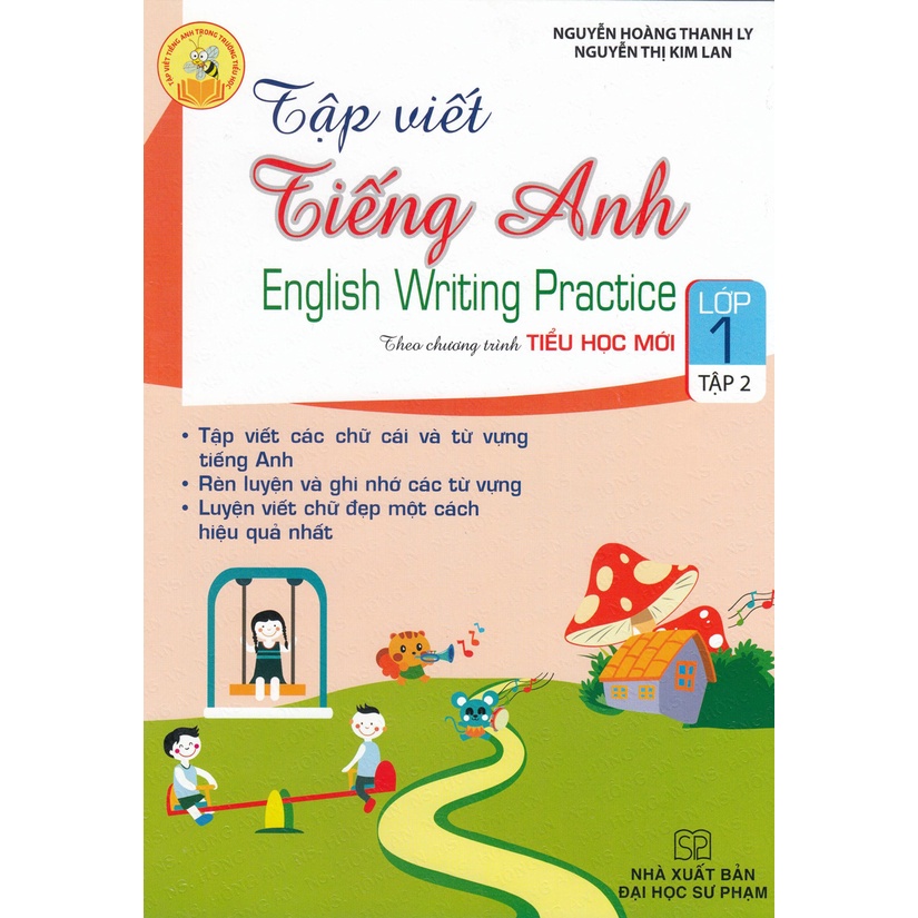 Sách - Combo Tập Viết Tiếng Anh Lớp 1 Tập 1+2 (Theo Chương Trình Tiểu Học Mới) (Bộ 2 Cuốn)