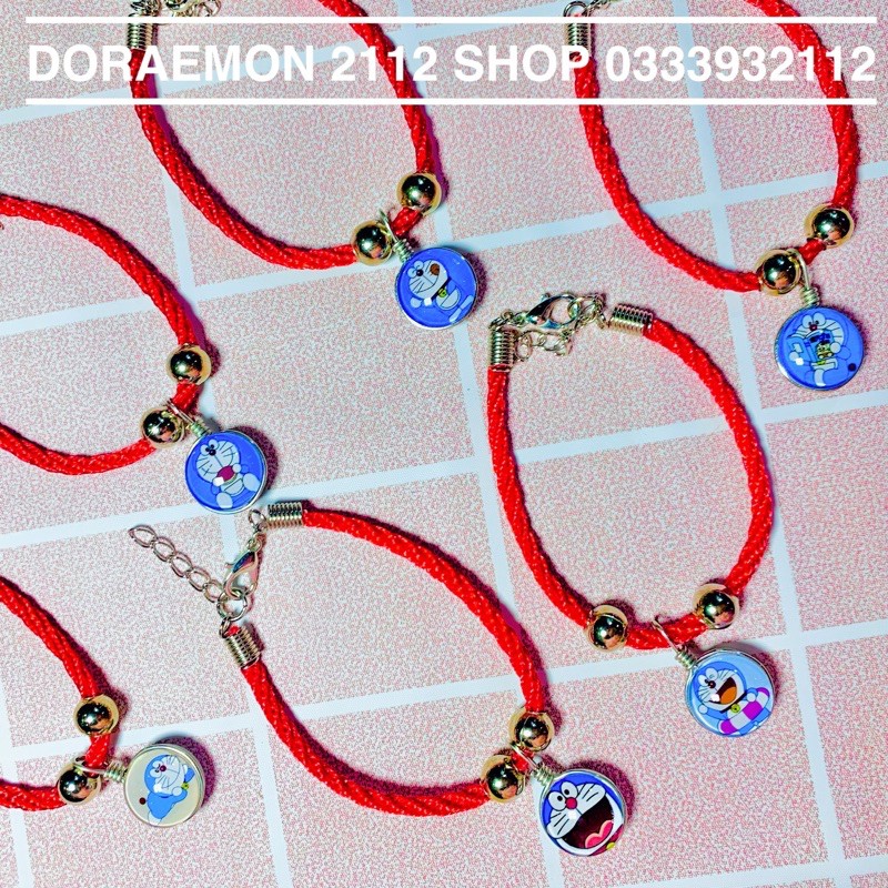 Lắc tay vải Doraemon dễ thương lấy mẫu ngẫu nhiên