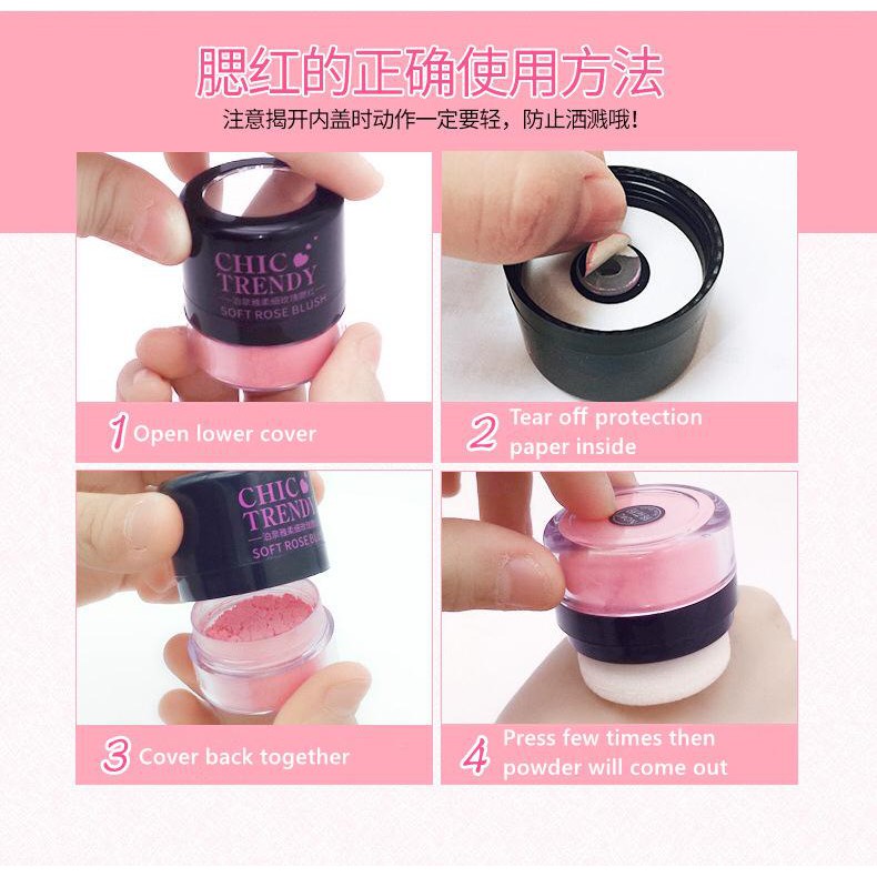 (Hàng Mới Về) Bảng Phấn Má Hồng Bioaqua 3 Màu Trang Điểm Tự Nhiên | BigBuy360 - bigbuy360.vn