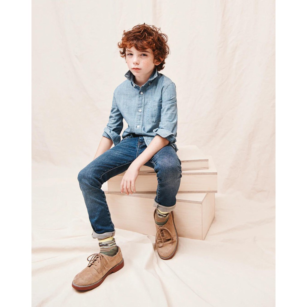 Quần jeans bé trai xuất dư