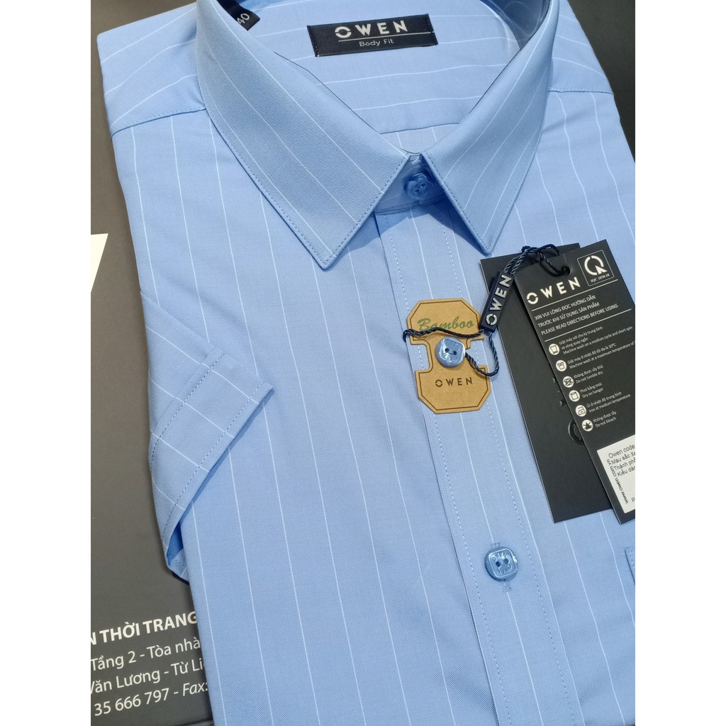 XẢ ÁO LẺ SIZE - Áo sơ mi cộc tay Owen 20629 size 38