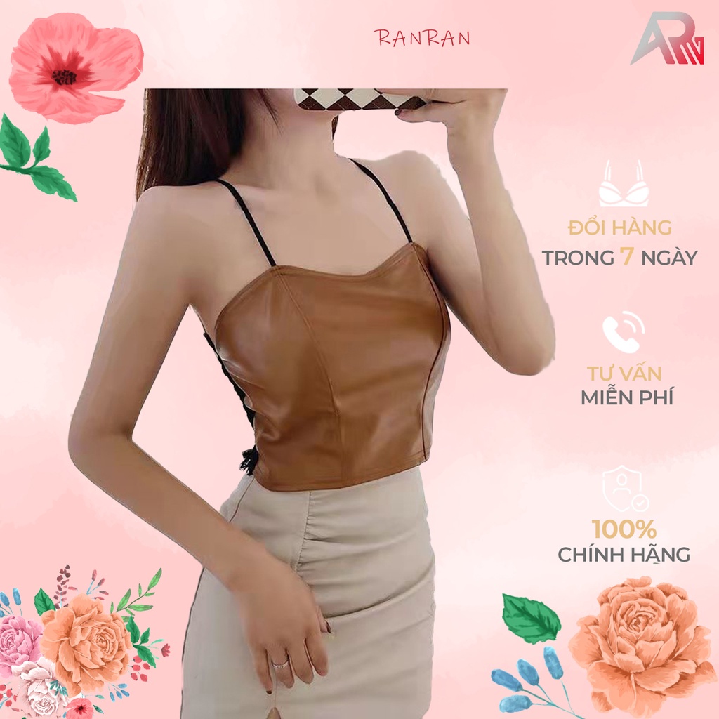 Áo bra 2 dây - áo lót nữ - áo bra 2 dây da PU sang chảnh hot trend chính hãng loại 1 | WebRaoVat - webraovat.net.vn