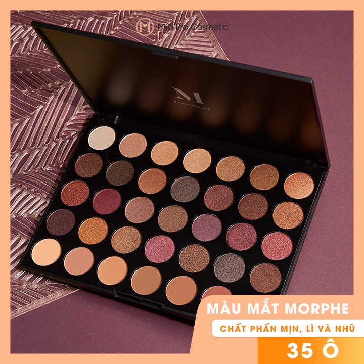 Bảng màu mắt Morphe 35F Fall Into Frost 35 ô