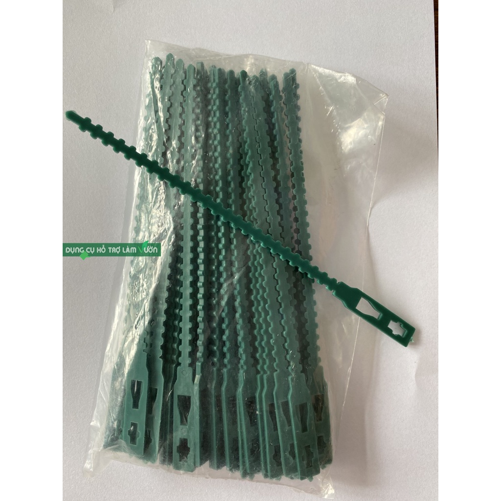 Dây rút nhựa tái sử dụng kích thước 13.5cm -17cm gói 50 sợi