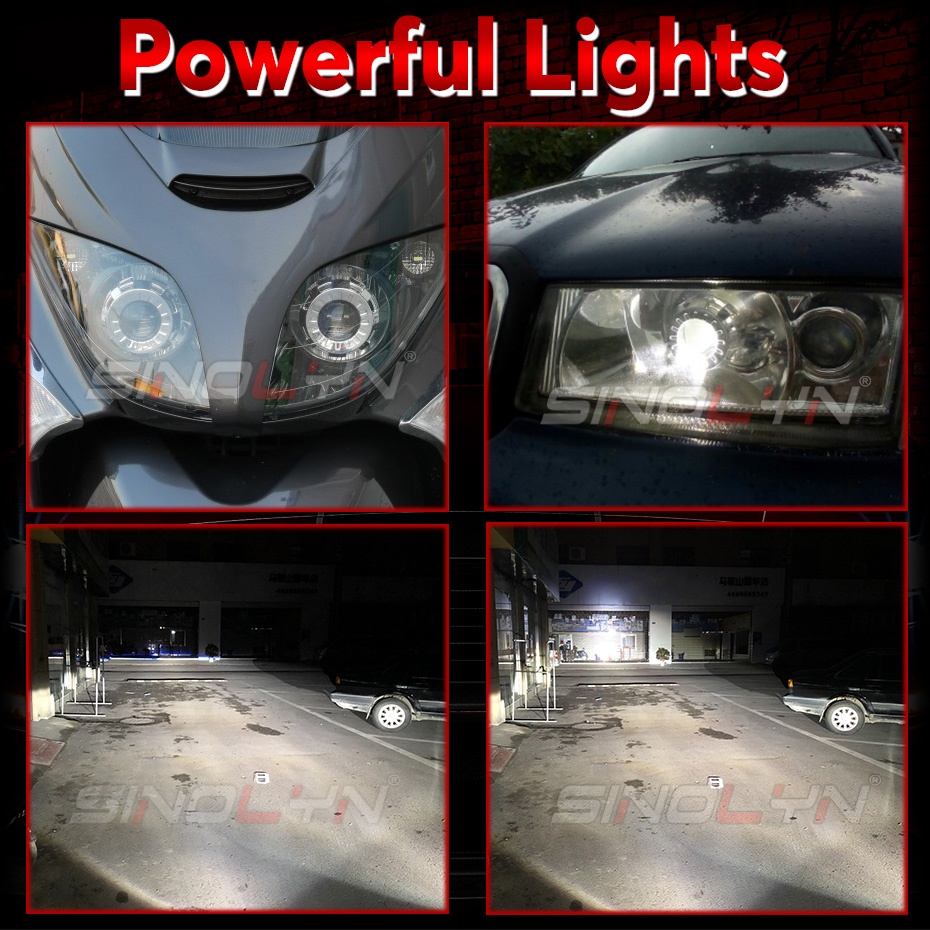 Đèn Pha LED 2.0 2022 H4 H7 Siêu Sáng Cho Xe Máy