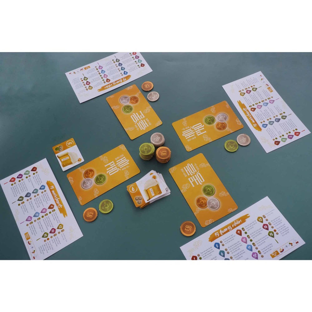 Bài Board Game Hội Phố 2022 Ngũ Hành Games NH-HPHO