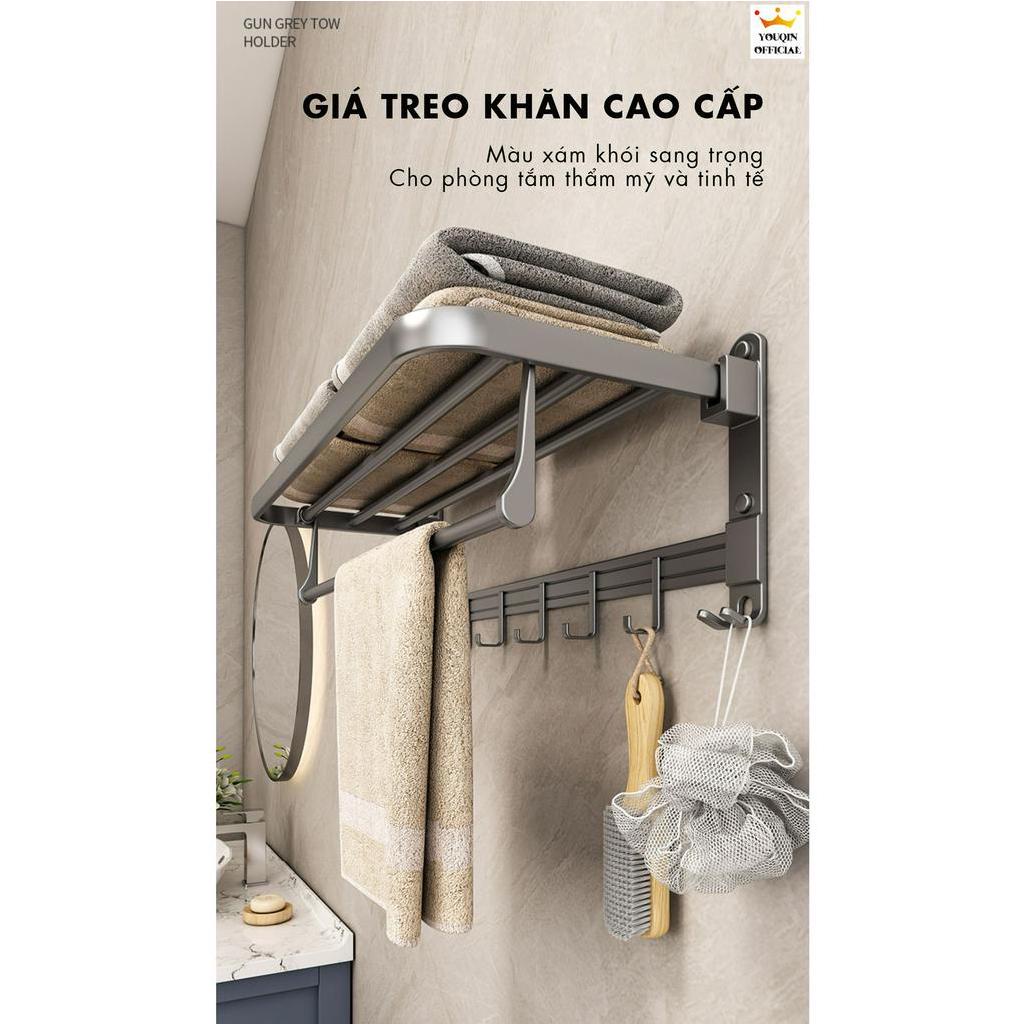 Kệ/Giá Treo Khăn Phòng Tắm Sang Trọng Dán Tường - YouQin M1/M2/M3/M4/M5