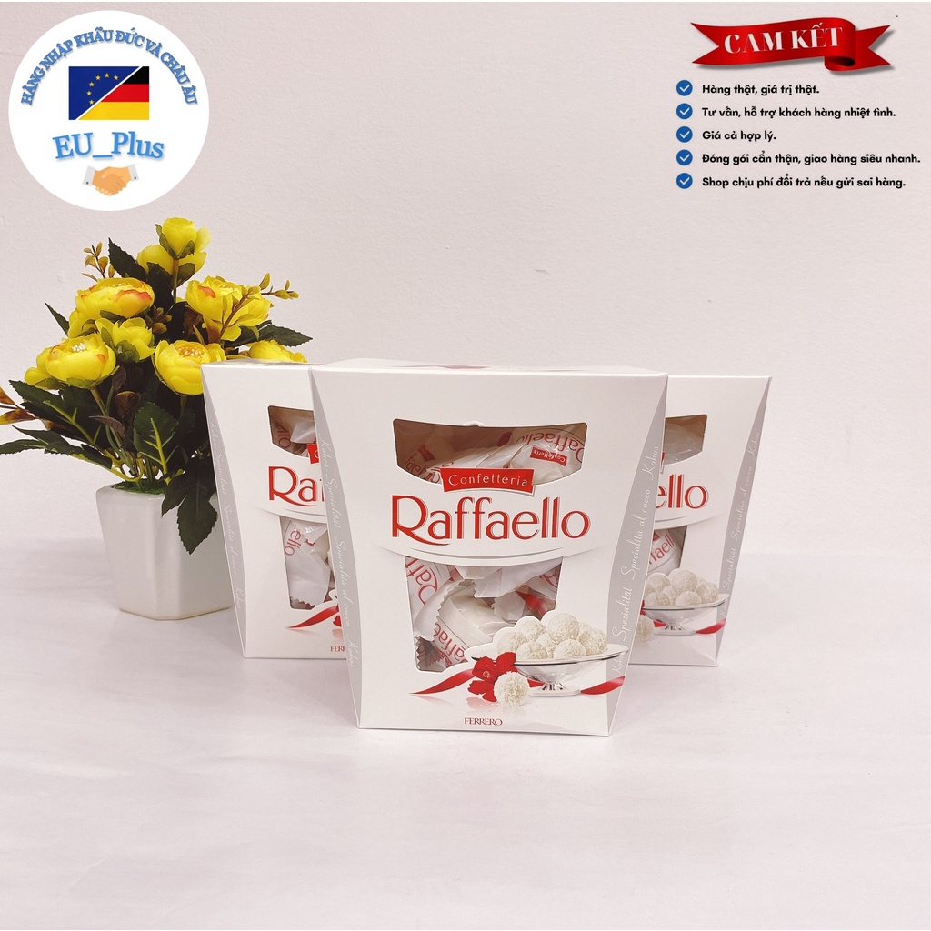 [Mã 254FMCGSALE giảm 8% đơn 500K] Dừa Đức Raffaello 230g - Hàng mới về siêu ngon