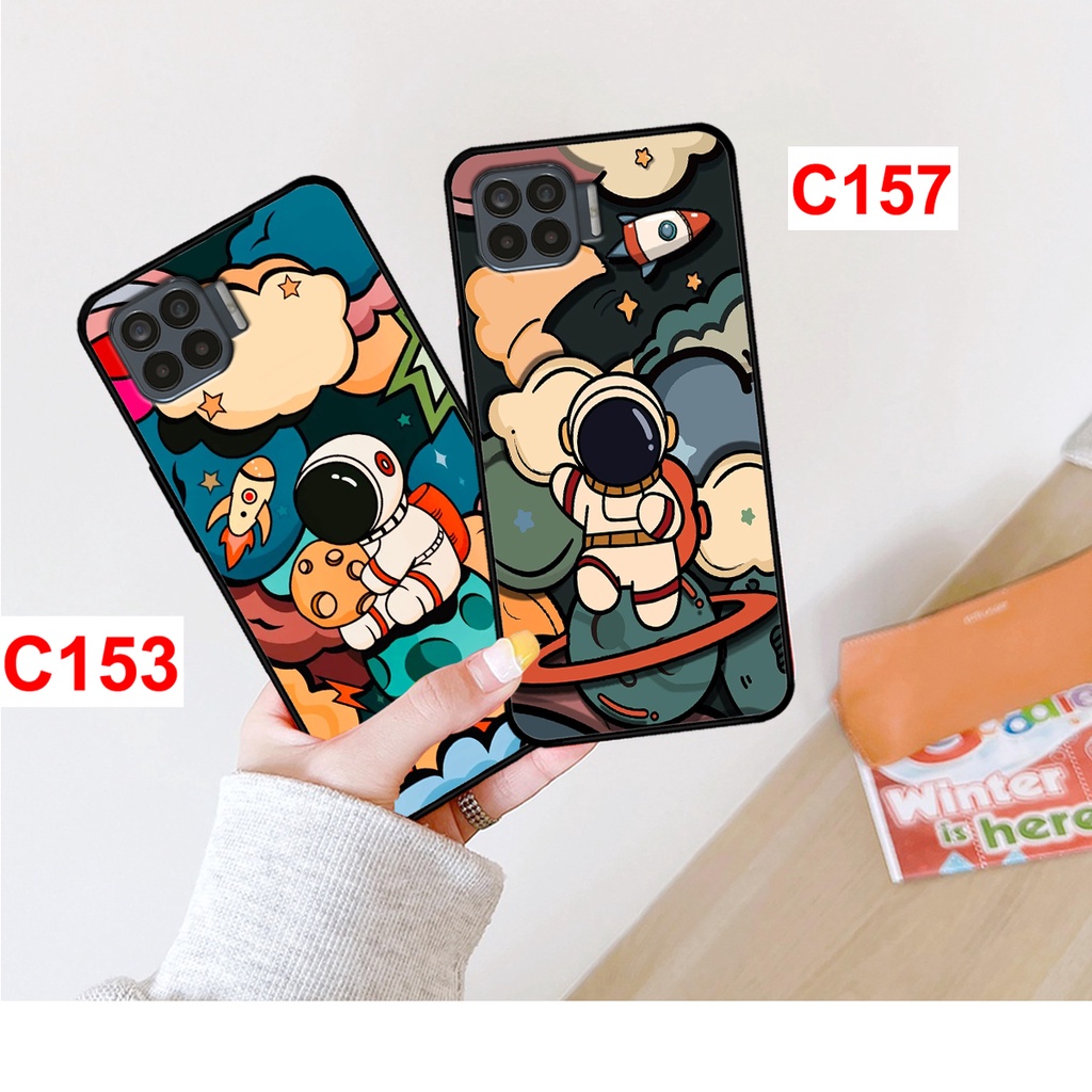 Ốp lưng Oppo A73 - A93 in hình phi hành gia, vũ trụ ngân hà. ốp oppo rẻ bền đẹp.