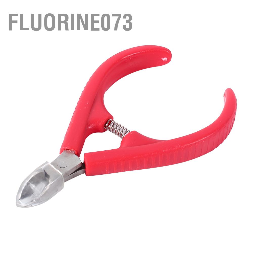 Fluorine073 Dụng cụ làm móng tay cắt bằng thép không gỉ chuyên nghiệp