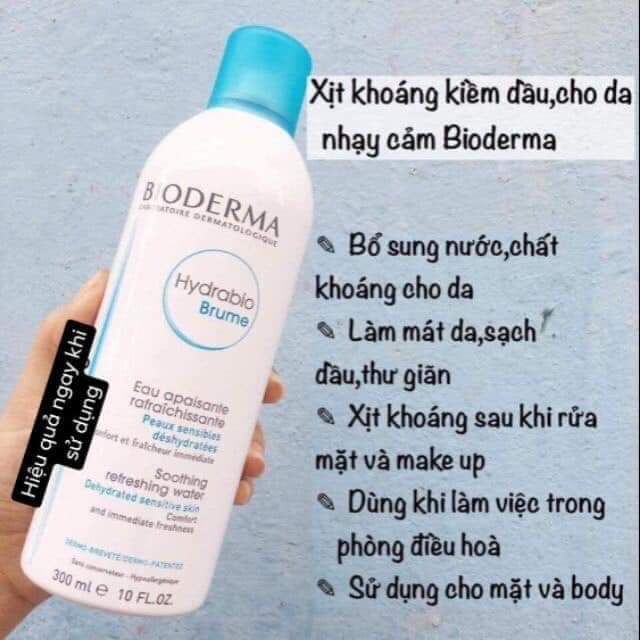 Xịt khoáng PHÁP 300ml