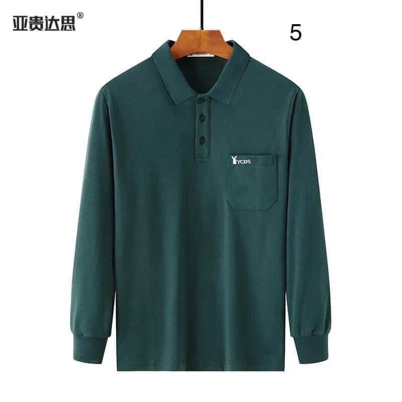 Áo nam cổ Polo dài tay