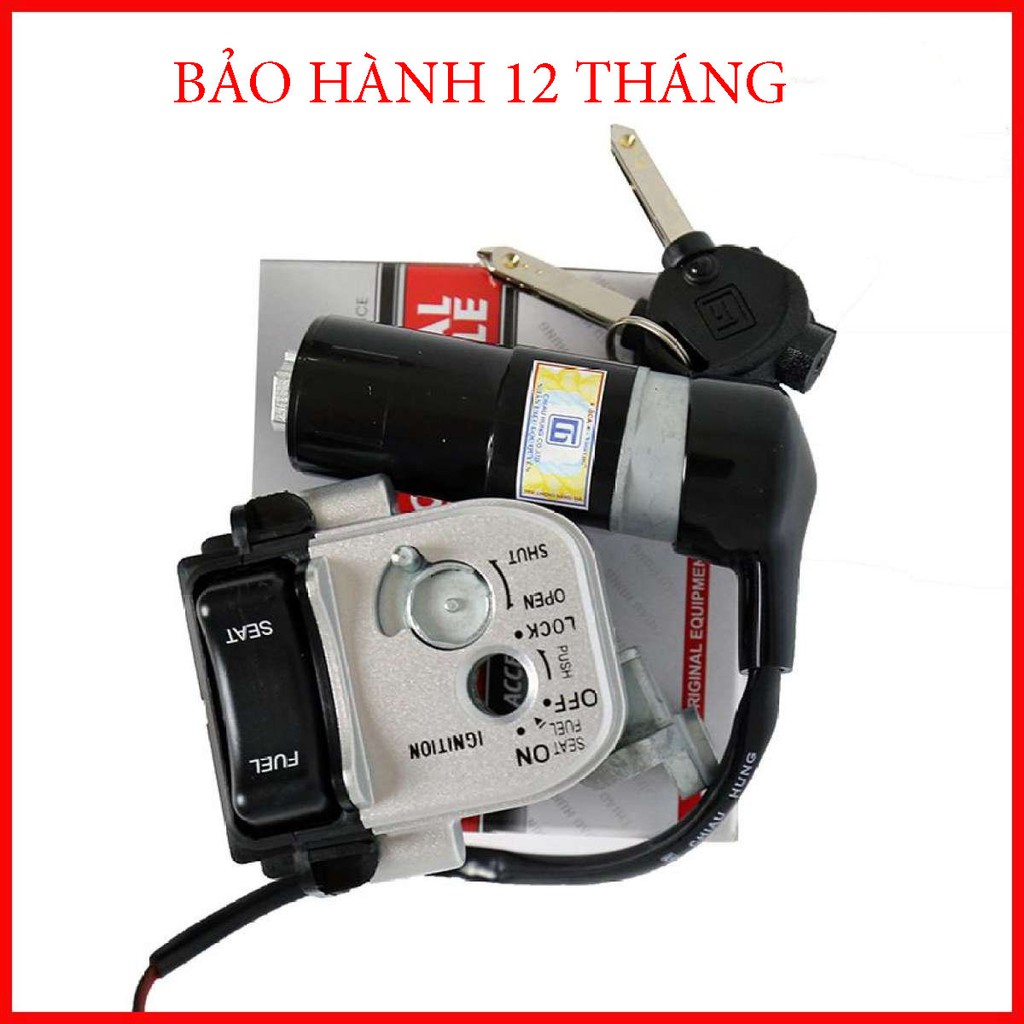 Bộ ổ khóa Air Blade 110cc 2007 - 2011 6 Cạnh