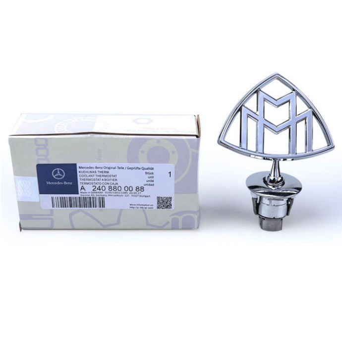 Sản Phẩm Logo huy hiệu nắp capo đầu xe ô tô Maybach cao cấp MB2668 .