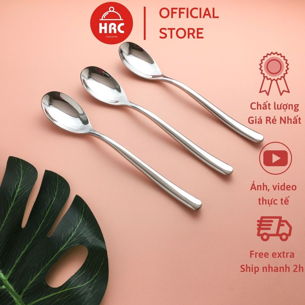 Thìa inox 304, muỗng ăn cơm inox Hàn Quốc cao cấp 2317