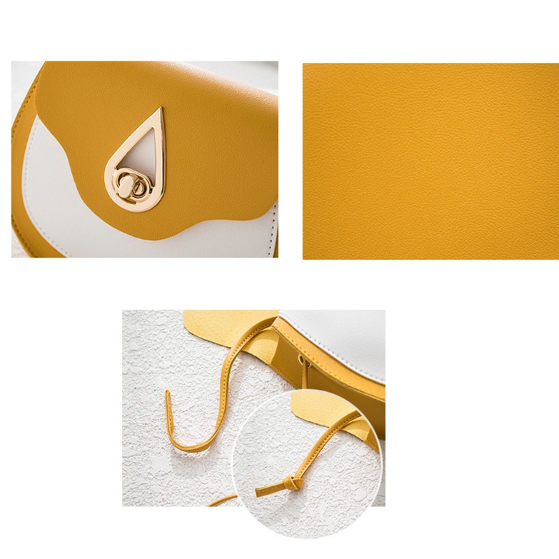 Túi Đeo Chéo Bằng Da PU Hình Vuông Với Dây Đeo Tùy Chỉnh Thời Trang Cho Nữ