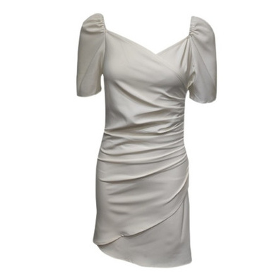 Đầm xoắn eo cổ V ôm body hàng Quảng Châu thời trang cao cấp | BigBuy360 - bigbuy360.vn