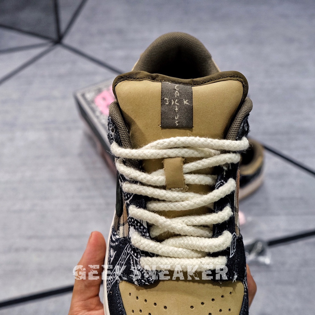 [GeekSneaker] Giày Sneaker SB Dunk Low x Travis Scott - NGuyên bản SC | BigBuy360 - bigbuy360.vn