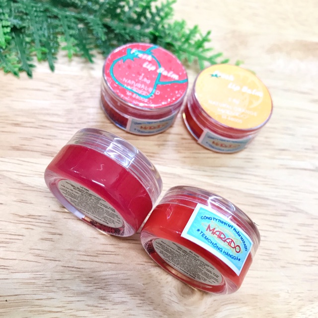 Son dưỡng môi trái cây ngọt ngào Marado Fresh Lip Balm